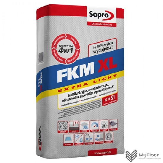 Клей для плитки Sopro FKM XL 444 (15 кг)
